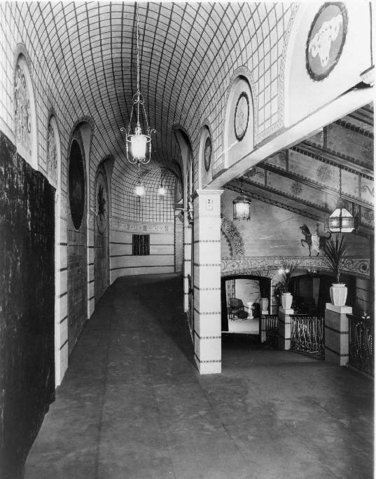 Bagdad Theater Hallway 1920s-1930s